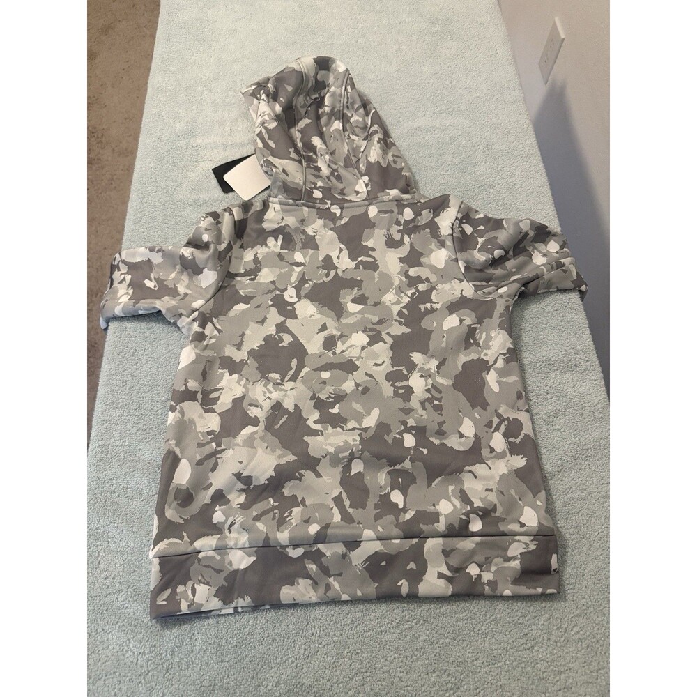 Under Armour Boys Fleece Big Logo Printed Camo Hoodie Youth XS MSRP $45 NWT - Picture 6 of 7